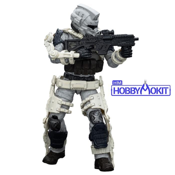 HOT SALE JOYTOY JT1552 ARMY BUILDER PROMOTION PACK FIGURE 36 MERCENARY EQUIPPED EXOSKELETON