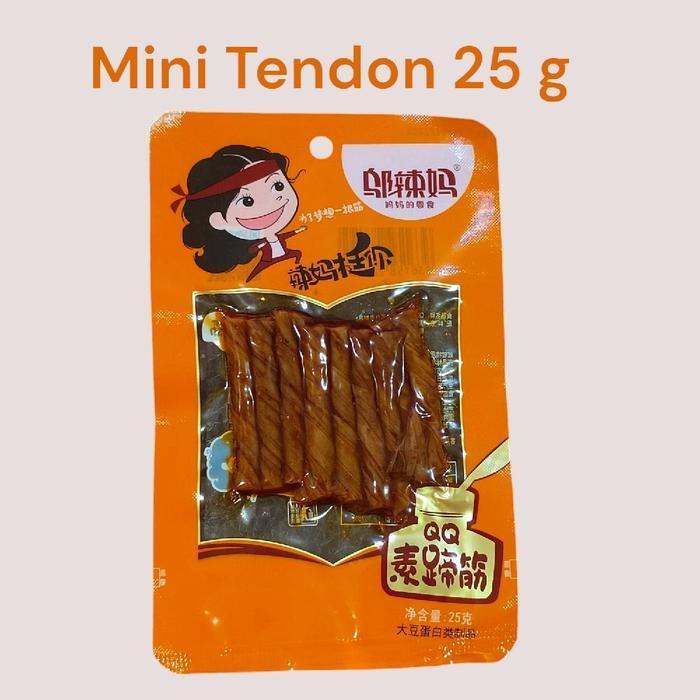 Wulama Paket 5 Pcs Camilan Pedas Snack Pedas Halal Latiao Tendon Mini 25 Gram Termurah