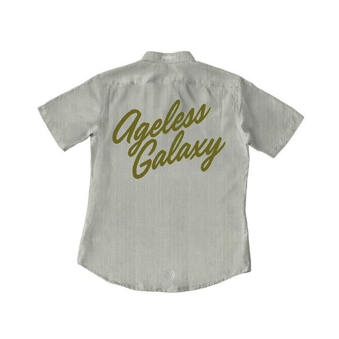 Ageless Galaxy Script Shirt Olive 010 #Gratisongkir #Sale