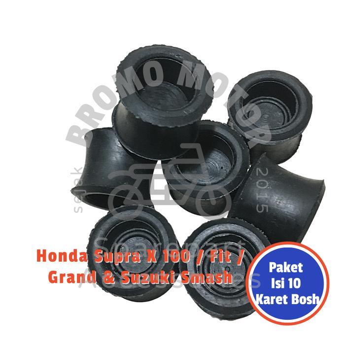 [10 Pcs] Karet Dandang Atas Bosh Rubber Shock Belakang Honda Supra X 100 Supra Fit Grand Suzuki