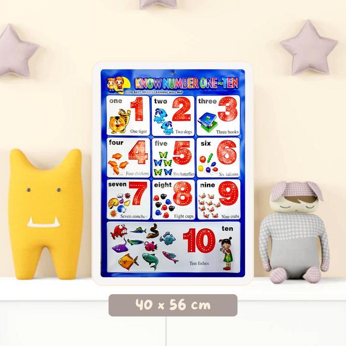 TERUJI Poster Timbul Variasi Random edukasi anak Anak Buah