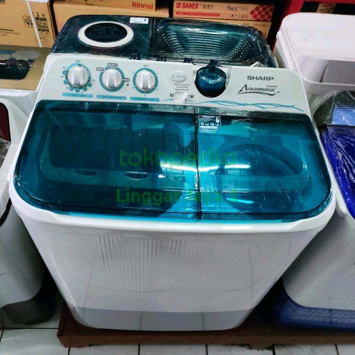 Mesin Cuci 2 Tabung Sharp 8 Kg EST 85CR