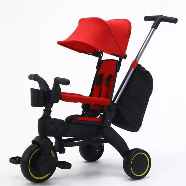 Sepeda Stroller Anak Lipat / Sepeda Anak Roda Tiga Bisa Dilipat / Stroller Sepeda Roda Tiga / Sepeda