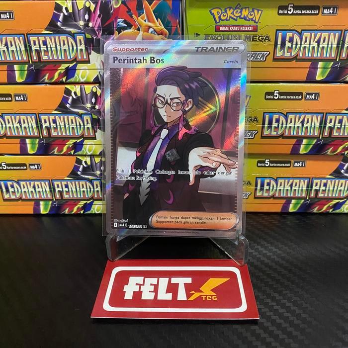 Perintah Bos 164/123 SR - Ledakan Peniada ma4 Kartu Pokemon Indonesia