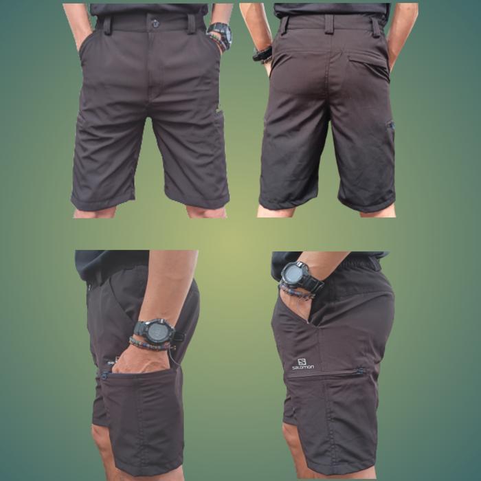 Eiger Aoki Adventure celana pendek quickdry celana pendek gunung cargo