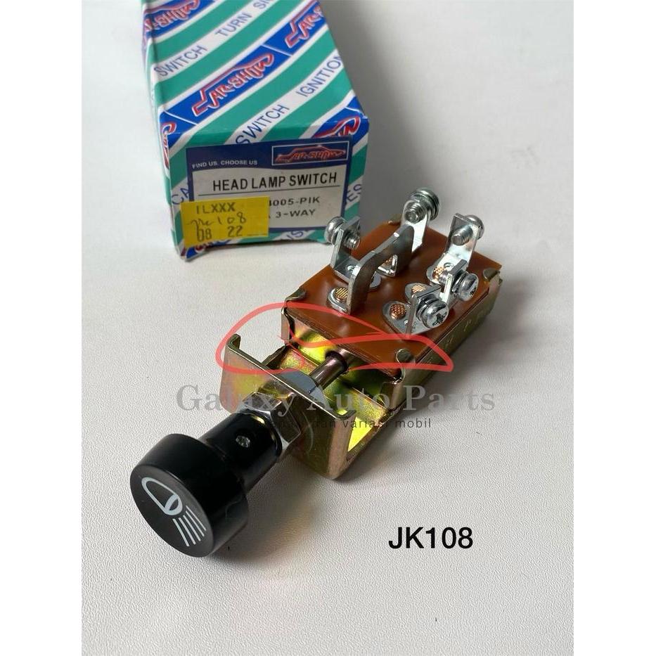 FREE ONGKIR SKAKEL SAKLAR LAMPU MOBIL TRUK TARIK 3X JK108 JK-108 CARSHOW BISA COD