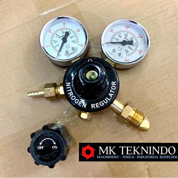 Regulator Nitrogen Tabung Gas N2 Nitrogen