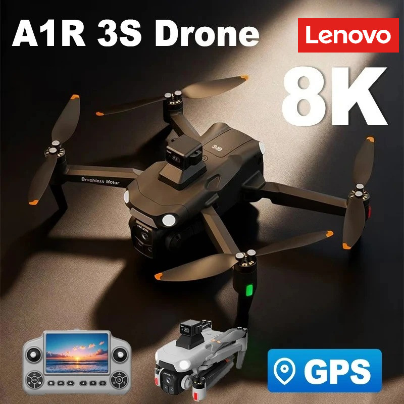 Lenovo A1R 3S GPS Drone 8K Professional Brushless Motor Laser Obstacle Avoidance Foldable Quadcopter