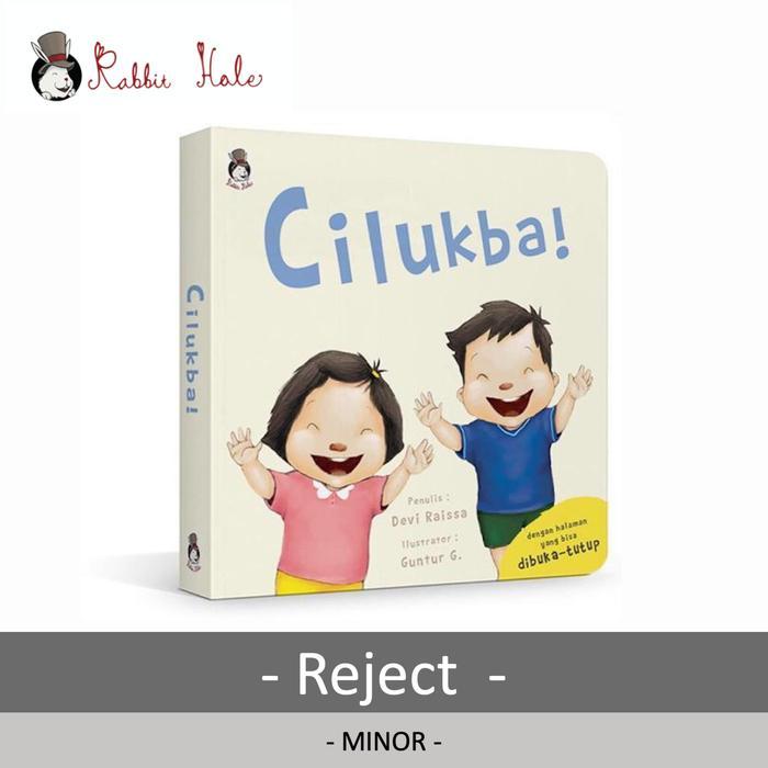 Rabbit Hole - CILUKBA - Buku Cerita Anak Boardbook Reject Minor dengan Halaman Tergores & Binding