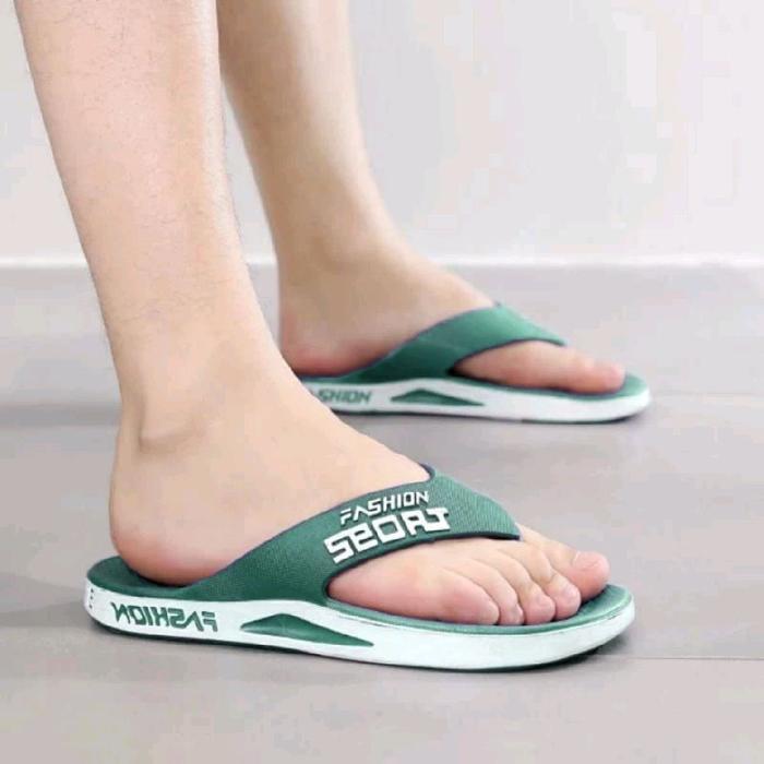 Bata Kids - Sandal Jepit Anak Laki Laki Usia Tanggung Sandal Fashion Karet Anak Cowok Anti Licin