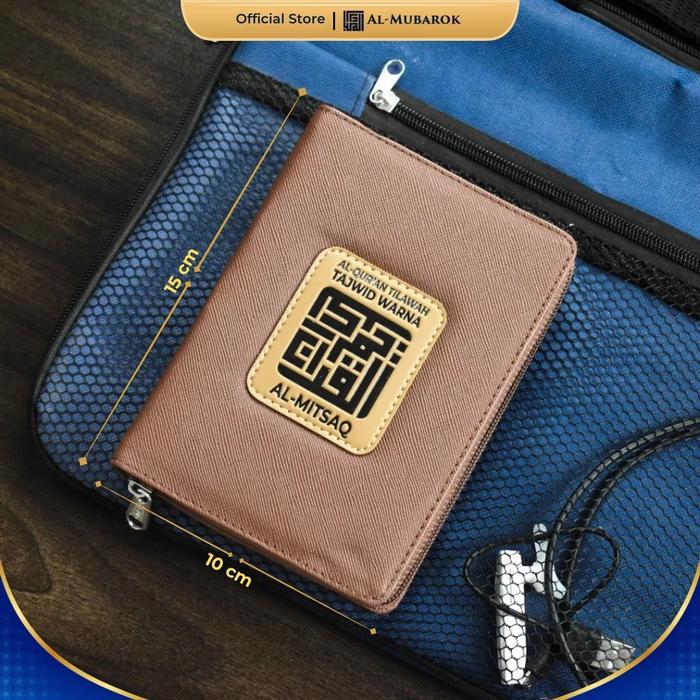 Al Quran Al Mitsaq A6 Kufi Resleting Alquran Tilawah Custom Nama Non Terjemah TajwidWarnaWarni