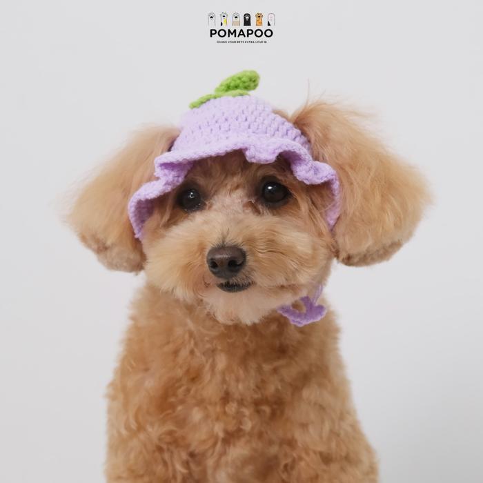 BERGARANSI POMAPOO - Topi Kucing dan Topi Anjing Crochet