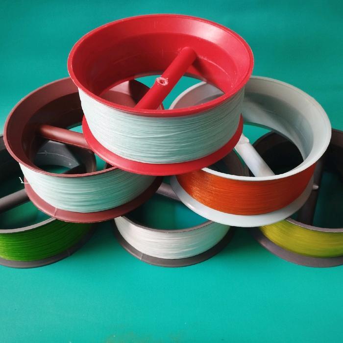 Bladu Gulungan Gelasan Layangan 4 inch plus Senar 0.40 ( SEDANG)