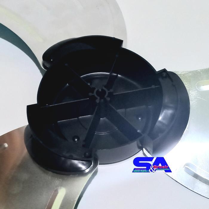 Baling Baling Besi 18 As Drat 8 Mm Okayama Tornado Kipas Angin 18 Inch Terjamin