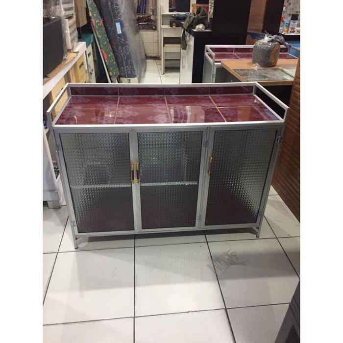 New RAK PIRING MINIMALIS RAK RUANG MAKAN LEMARI DAPUR RAK KOMPOR ALUMUNIUM MEJA KOMPOR ALUMUNIUM RAK