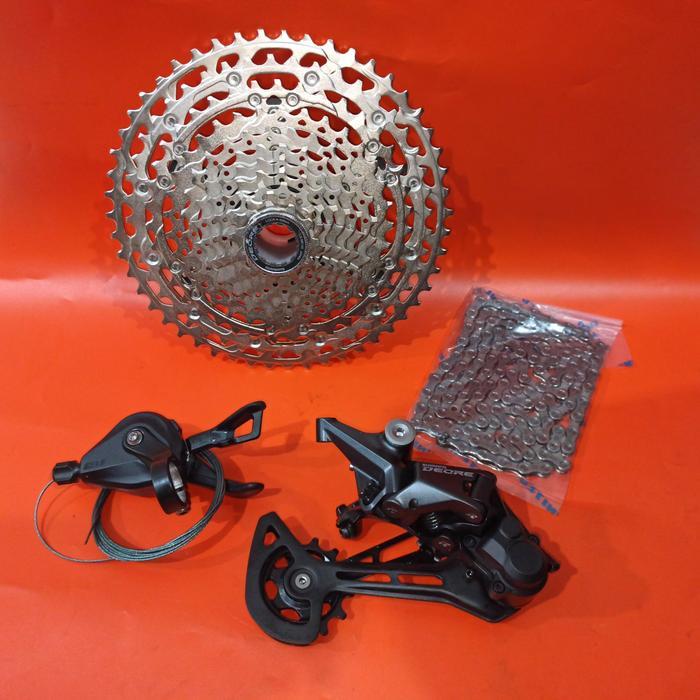 New Paket Grupset - Mini Groupset Shimano Deore 11 Speed 51T *