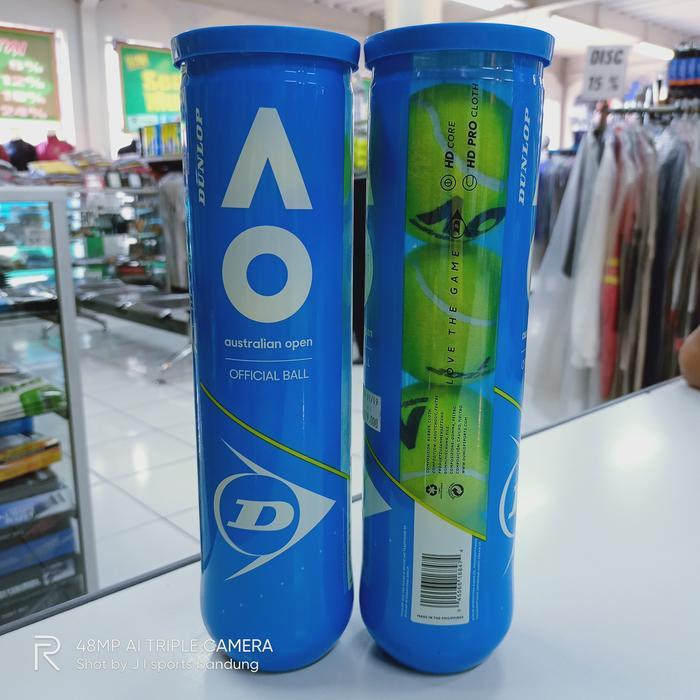 ORIGINAL Bola tenis tennisball dunlop australian open AO isi 4