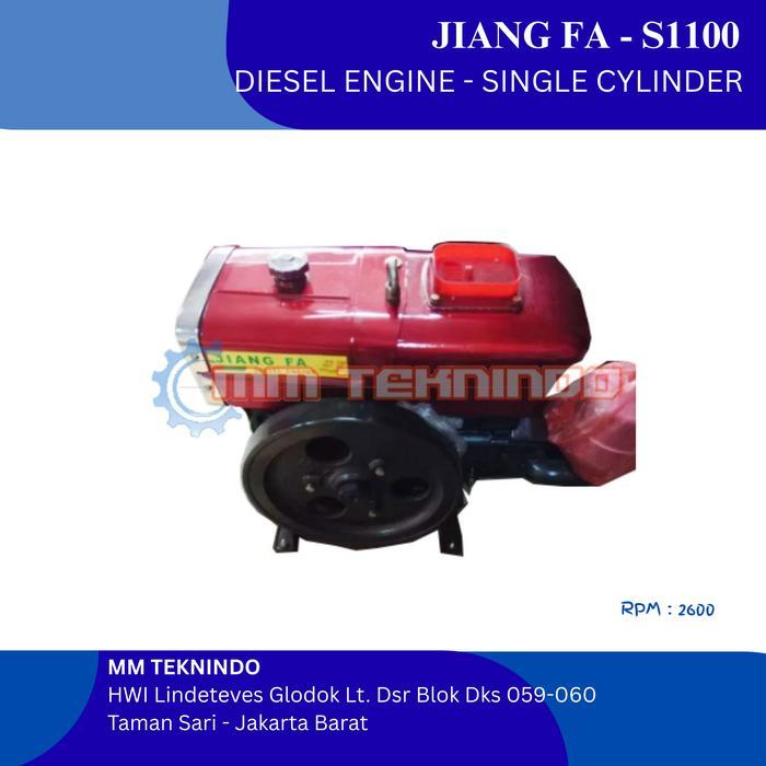 JIANG FA - S1100 - DIESEL ENGINE - SINGLE CYLINDER