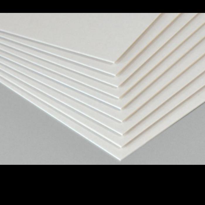 Kertas beermat birmet board putih kertas market 1,6mm ukuran A4