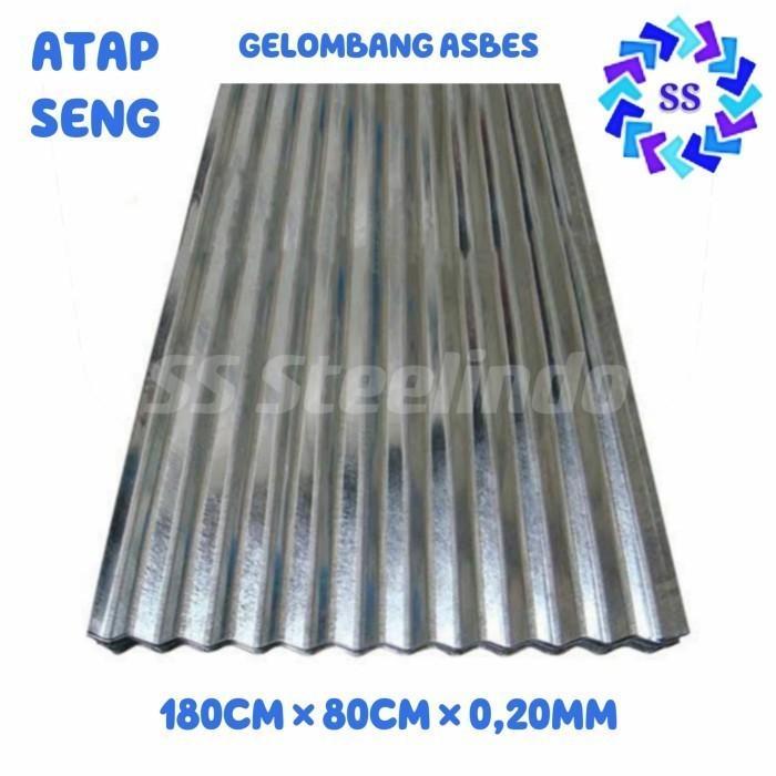 ATAP SENG GELOMBANG ASBES KECIL 1,8M