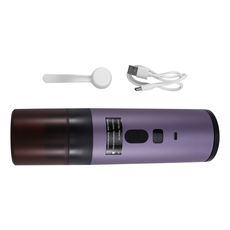 ABLE-Capsule Coffee Machine Car-Mounted Electric Espresso Capsule Machine For Capsule Coffee Powder