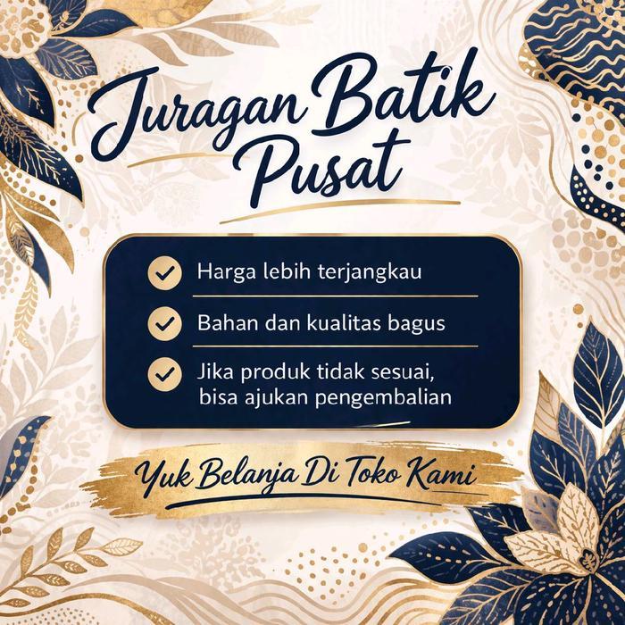 atasan tunik batik wanita seragam batik kantor seragam hajatan