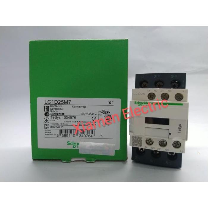 Lc1D25M7 Kontaktor Schneider Lc1 D25 Lc1-D25 Diskon
