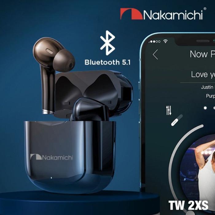 NAKAMICHI TW2XS TRUE WIRELESS EARPHONE EARBUDS GAMER TW 2XS TWS GAMING
