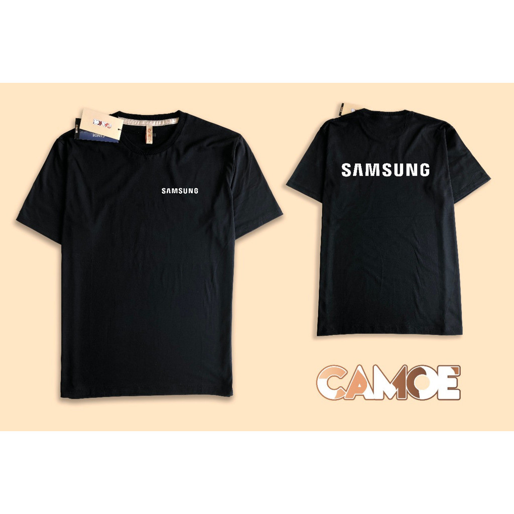 Kaos Tshirt Depan Belakang SAMSUNG logo