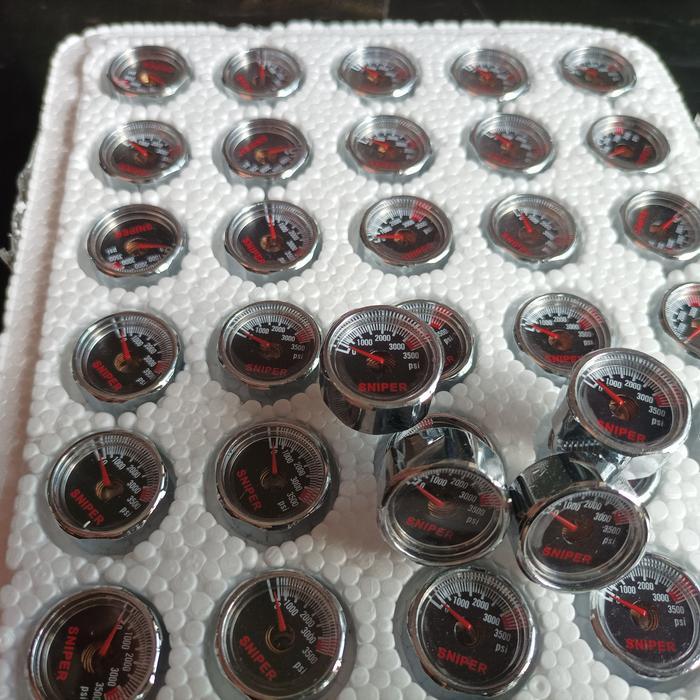 "New" Manometer OD 22, Manometer PCP, Manometer Kecil, Manometer, Mano PCP