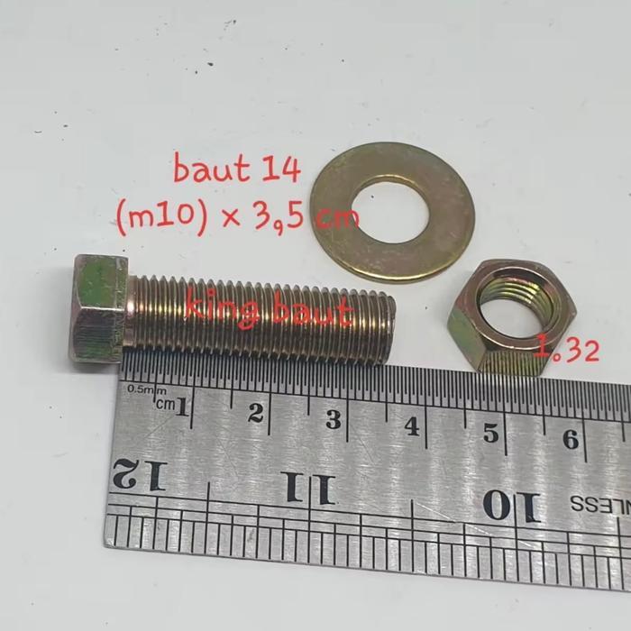 BAUT 14 + MUR (10MM) X 3,5 CM ASLI