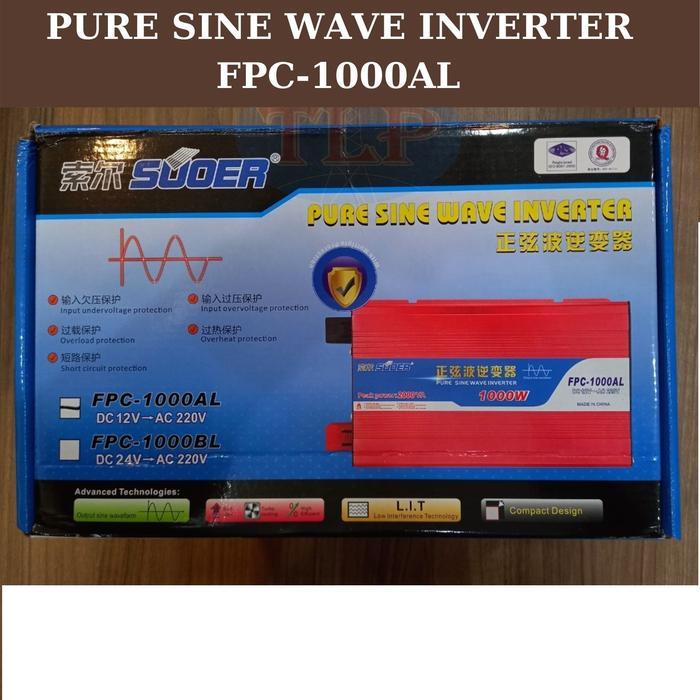 DEWA READY Inverter SUOER 1000 Watt FPC-1000A PSW Original