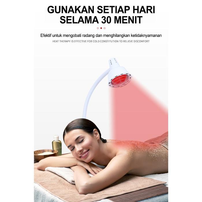 CODLampu Terapi Infrared Wajah & Kulit - Alat Kecantikan dengan 3 Suhu Disesuaikan (Untuk