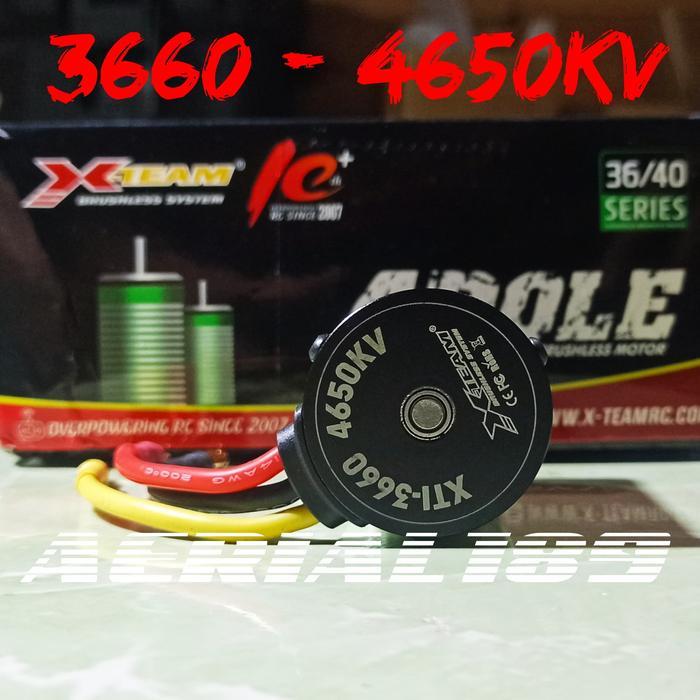 Motor Brushless X-Team 3660 4650Kv Rc 1/8 1/10 Hsp Kyoso Habao Tm Drag