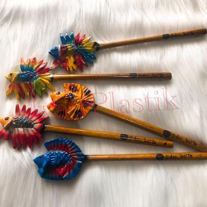 Lokal Made Flare Stick Mental Stik Ikan Cupang Warna Warni #Gratisongkir