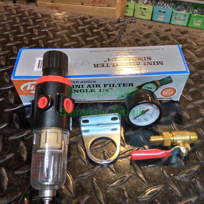 Paket kompresor Check Valve selang dan air filter kompresor