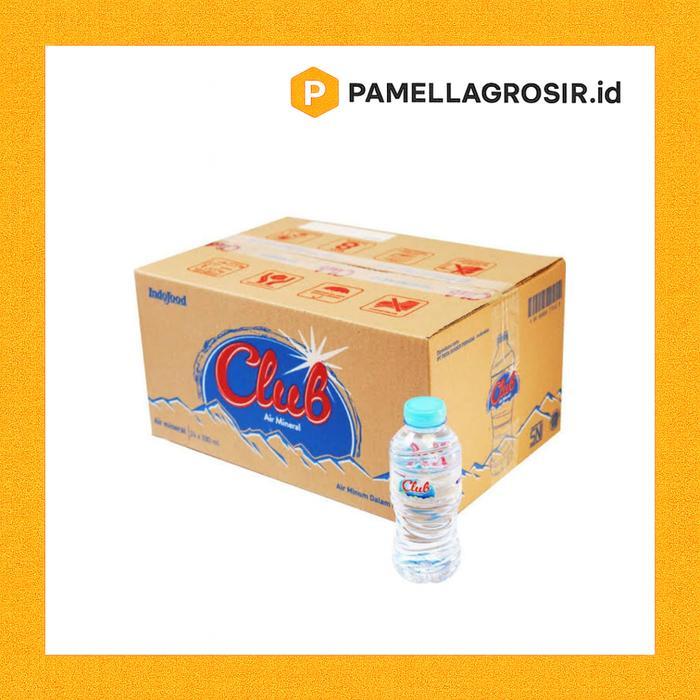 Air Mineral Club Botol Mini 1 Dus 24 Botol X 250 Ml Terlaris