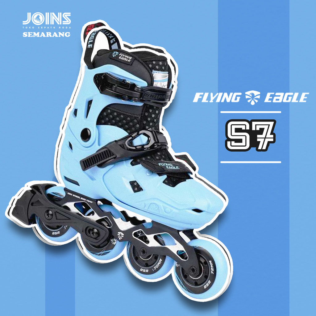 Sepatu Roda Anak Inline Skate Flying Eagle S7 Speed