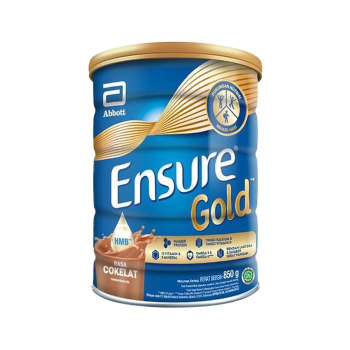 Ensure Gold Rasa Coklat 850Gr - Susu - Lansia - Lanjut Usia - Milk Tbk