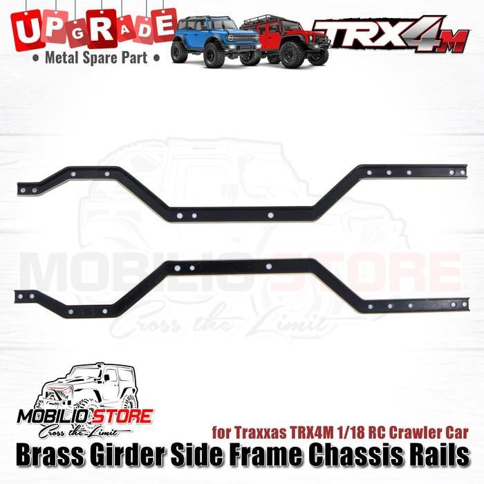 Brass Girder Side Frame Chassis Rails for Traxxas TRX4M RC Crawler