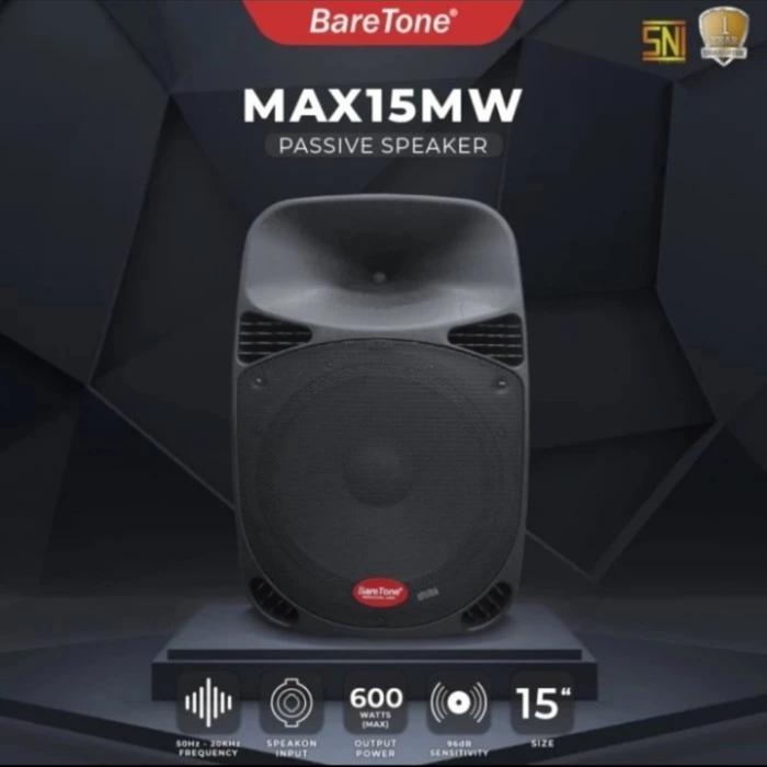 PAKET SOUND SYSTEM KARAOKE OUTDOOR / INDOOR SPEAKER BARETONE 15 IN