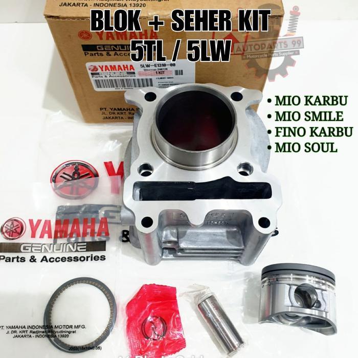 Blok Seher Piston Yamaha Mio Karbu Smile Soul Fino Karbu Blok Seher 5Tl