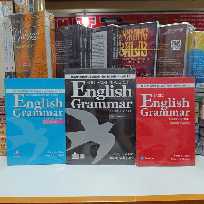ENGLISH GRAMMAR paket 3 buku ( BETTY SCHRAMPFER AZAR )