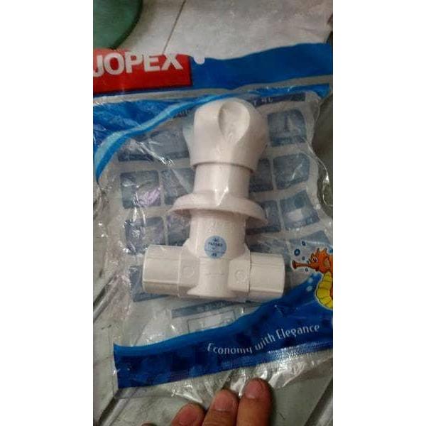 stop kran tanam jopex / kran shower tanam