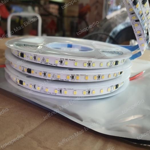 LAMPU LED STRIP 10M AC 220V 2835 120 LED / LED STRIP 10 METER
