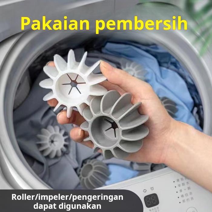 Bola cucian, penghilang noda dan anti kusut khusus mesin cuci, mencegah pakaian kusut, bola cucian
