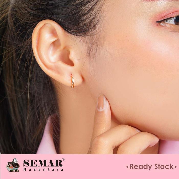 Anting Emas Jepit Rula Classic Gold 10K Semar Nusantara Pasti Promo