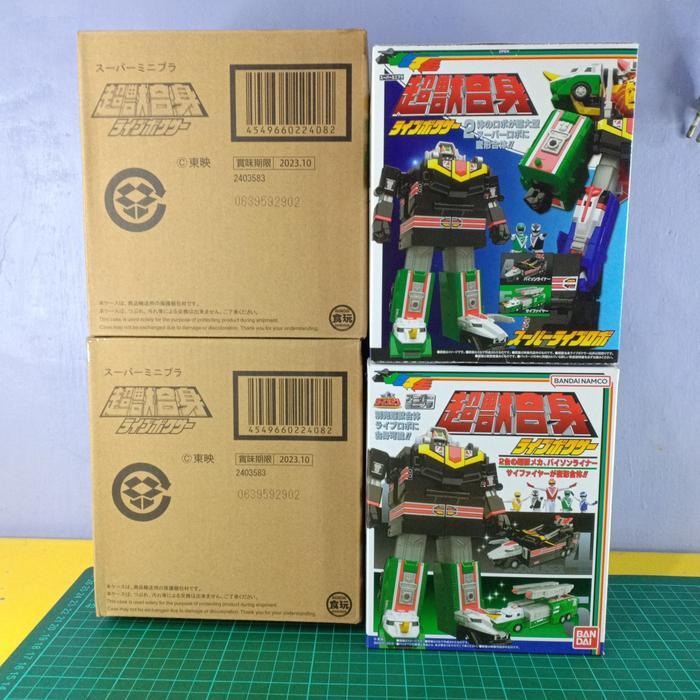 HOT SALE SMP SUPER MINIPLA LIVE BOXER LIVEMAN MAN MINI PLA CHOUJU SENTAI SHODO TERMURAH