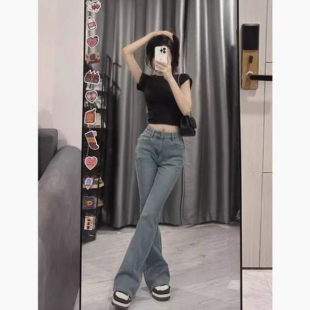100% KatunCrop Top Ukuran S/Kaos Crop Polos /Kaos Polos Crop/Kaos Polos Crop Wanita/Kaos Polos Crop