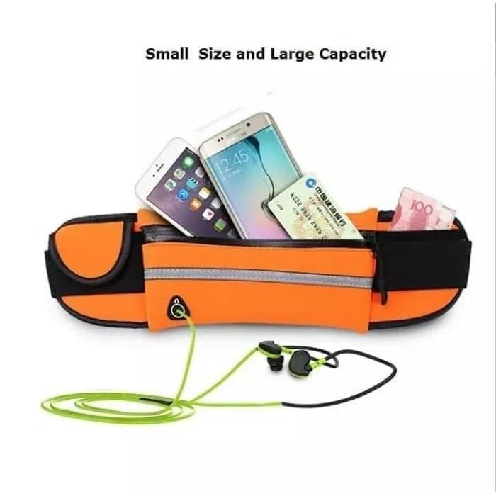 Eiger - Waterproof Waist Bag Running Belt Tas Pinggang Olaharaga Jogging Lari